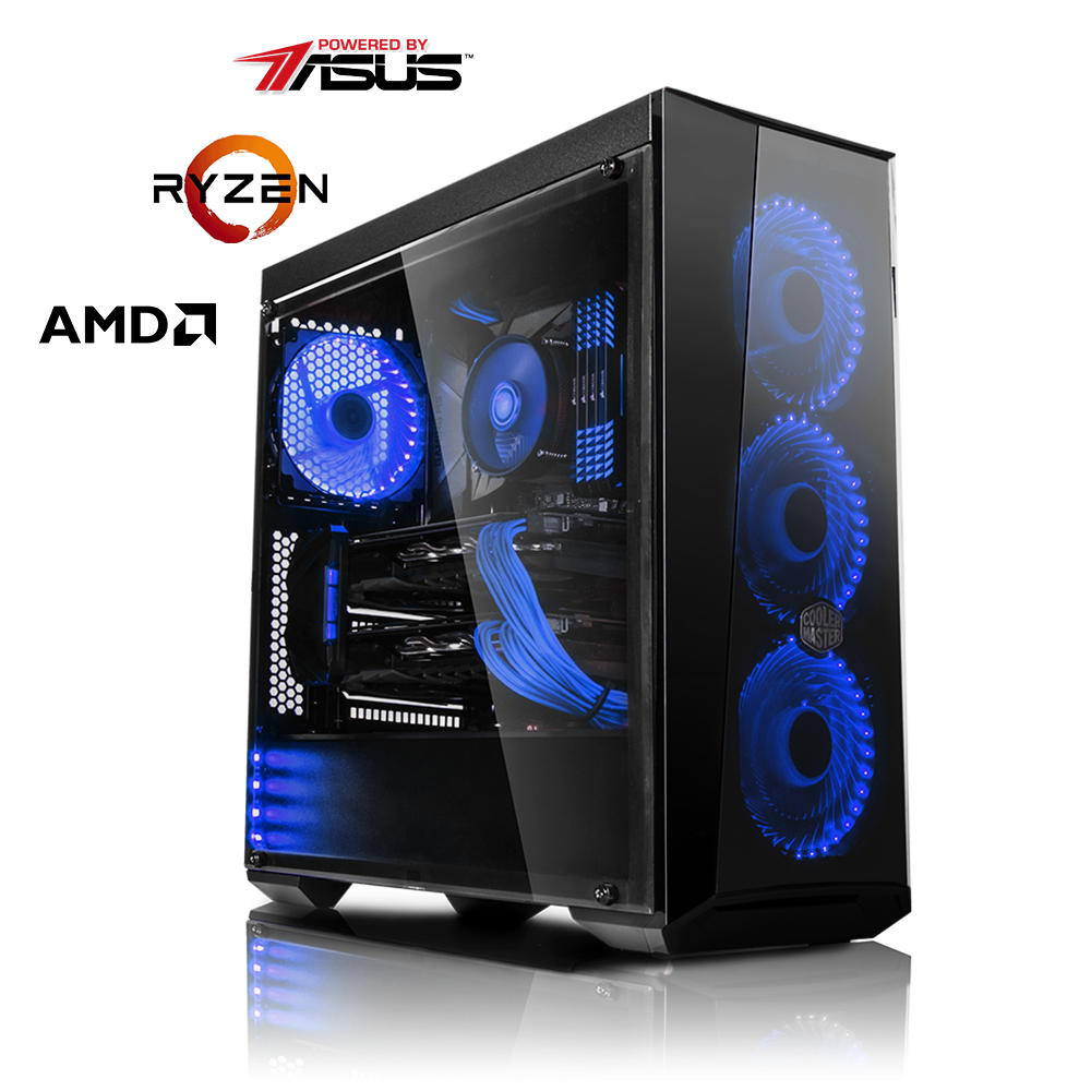 Gaming PC AMD Ryzen 5 1600 powered by ASUS \/ AMD