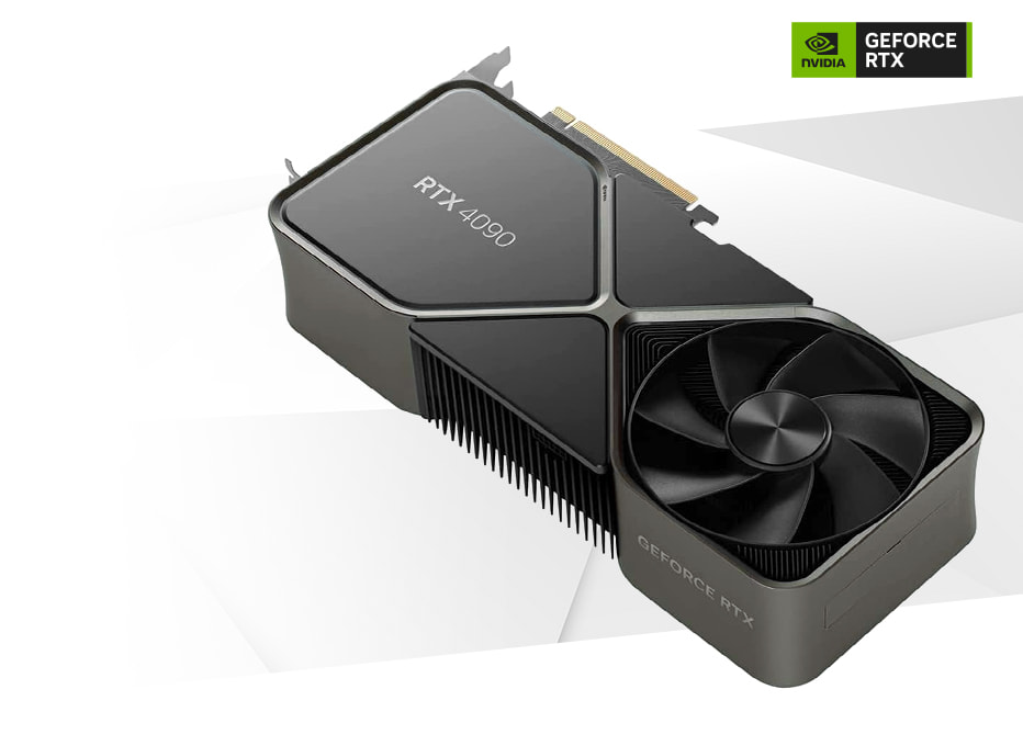 NVIDIA RTX 4090 Grafikkarte in der Founders Edition