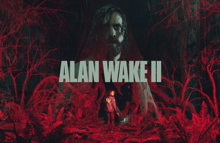 Offizielles Key Art des Spiels Alan Wake 2